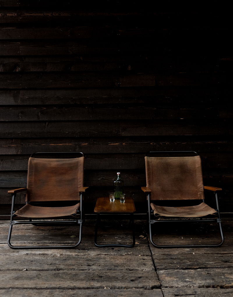 【廃番品】truck furniture　TSP folding chair① TSP FOLDING LOW CHAIR | TRUCK FURNITURE